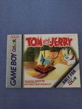 Tom Jerry GBA MANUAL ONLY Authentic Original