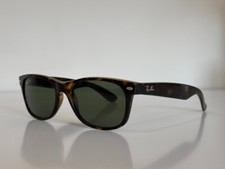 Ray Ban RB 2132 902/58 New Wayfarer Havana Brown Green Sunglasses 55-18 3P Frame