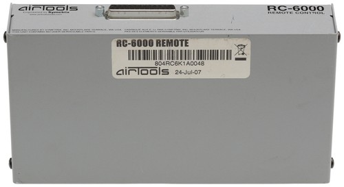 Airtools Symetrix RC-6000 Remote Control for 6100 Profanity Delay DUMP Button - Picture 8 of 11