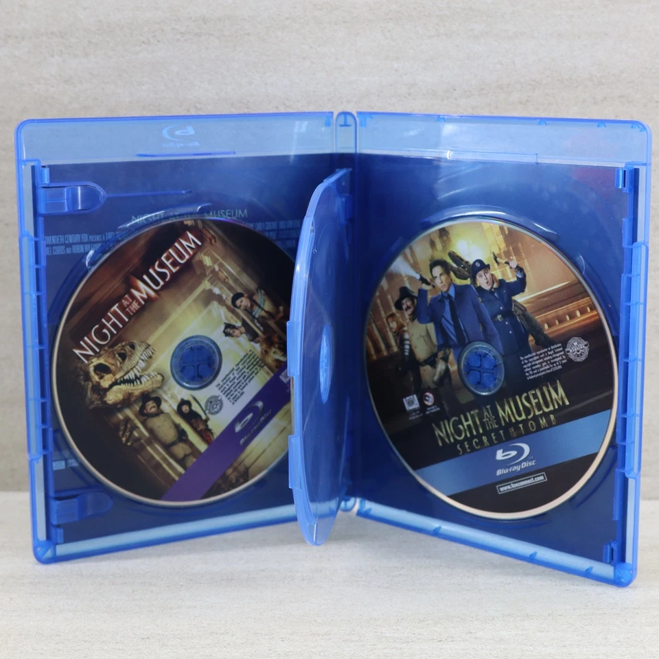 Night at the Museum Blu-ray 3-Movie Collection Ben Stiller PG Smithsonian Tomb - Image 3 of 4