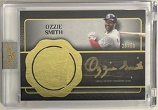 2025 Topps Five Star Ozzie Smith St. Louis Cardinals Golden Graphs Aqua #23/50
