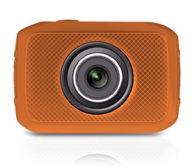 Pyle High-Definition Sport Action Camera with 720p Wide-Angle Camcorder- Orange