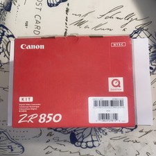 Canon ZR850 Mini DV Camcorder luke new mint condition Edw22