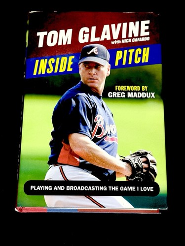 Tom Glavine Signed Book "Inside Pitch" Atlanta Braves HOF Pitcher PSA Certified - Picture 1 of 2