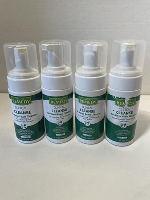 Remedy Clinical Cleanse No-Rinse Foam Cleanser 4 Bottles, 4 fl oz Each