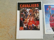 Johnny Newman Cavs PRE PRINT 1992 - 1993 Topps Archive OVERSIZE NO NAME WOW