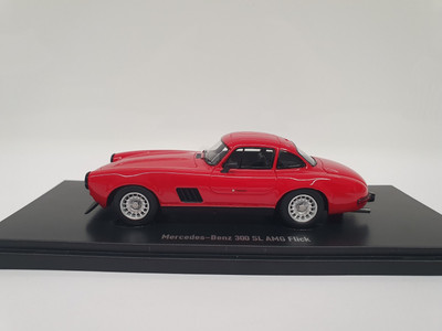 1/43 MERCEDES-BENZ 300 SL COUPE GULLWING AMG W198 FLICK 1974