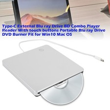 Type-C External Drive BD DVD Combo Player Reader With Touch Buttons   