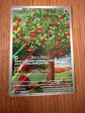 applin pokemon card full art (185/167) [Scarlet & Violet: Twilight Masquerade] Dragon / 40 / Basic Attack 1 Pokemon Applin 185/167 Illustration Rare