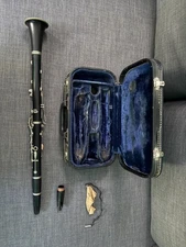 ANTIQUE EVETTE BY BUFFET CLARINET WITH CASE MADE IN FRANCE, FULL PLAYABLE