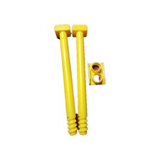 Today's Kids replacement yellow pegs And Peg holder for play yard HTF