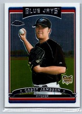 Casey Janssen 2006 Topps Chrome Toronto Blue Jays #299 RC