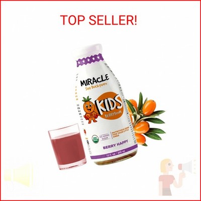 Miracle Sea Buckthorn Kids BERRY BOOM   Organic Sea Buckthorn Juice for Kids | S