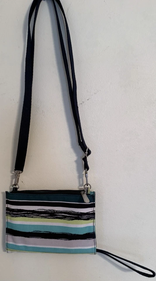 31 Thirty One Acento de garabatos Bandolera Cartera Monedero Organizador 7.5" Foto 3 de 4