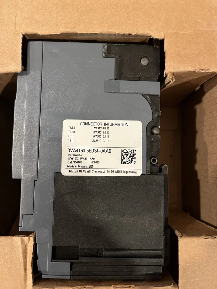 Siemens 3VA4160-5ED34-0AA0 Circuit Breaker 3p/60a 480V 35kA - Image 4 of 4