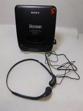 Sony Discman D33 Mega Bass with Headphones working