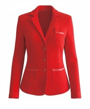 MADELEINE  Blazer für Frühling und Sommer TOMATENROT  Grösse 36