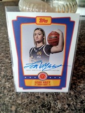 2025 TOPPS CHROME MCDONALD'S ALL AMERICAN ON CARD EVENT AUTO LEAH MACY 