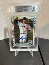 Noelvi Marte Signed 2020 Bowman Chrome Prospects Refractors #BCP169 RC BECKETT