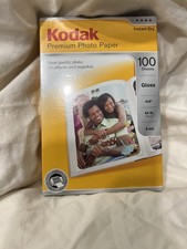 New Sealed Kodak Premium Photo Paper 4x6 Instant Dry 100 Sheets Gloss 64lb 9mil
