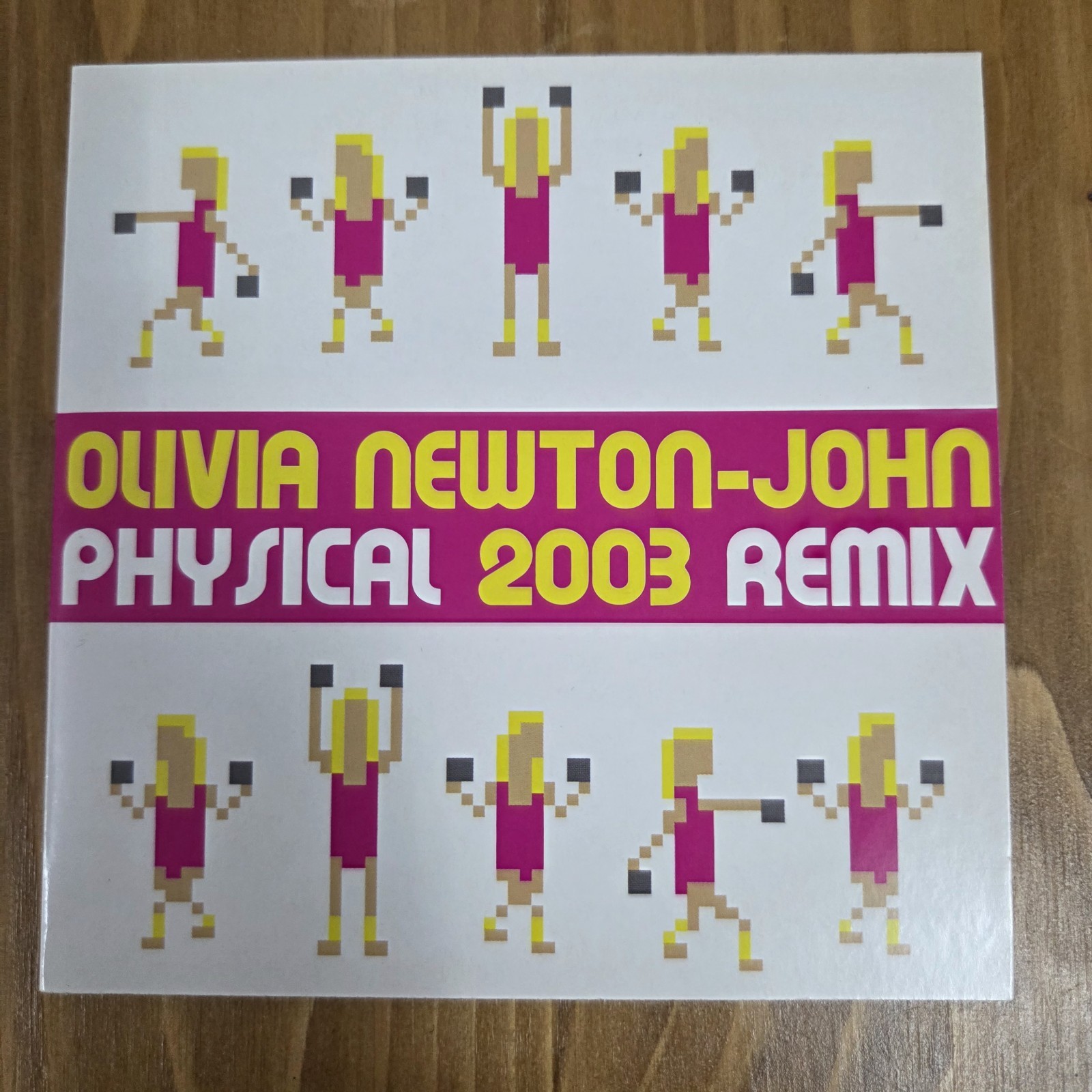 Olivia Newton-John – Physical (2003 Remix) CD Single Belgium 2003