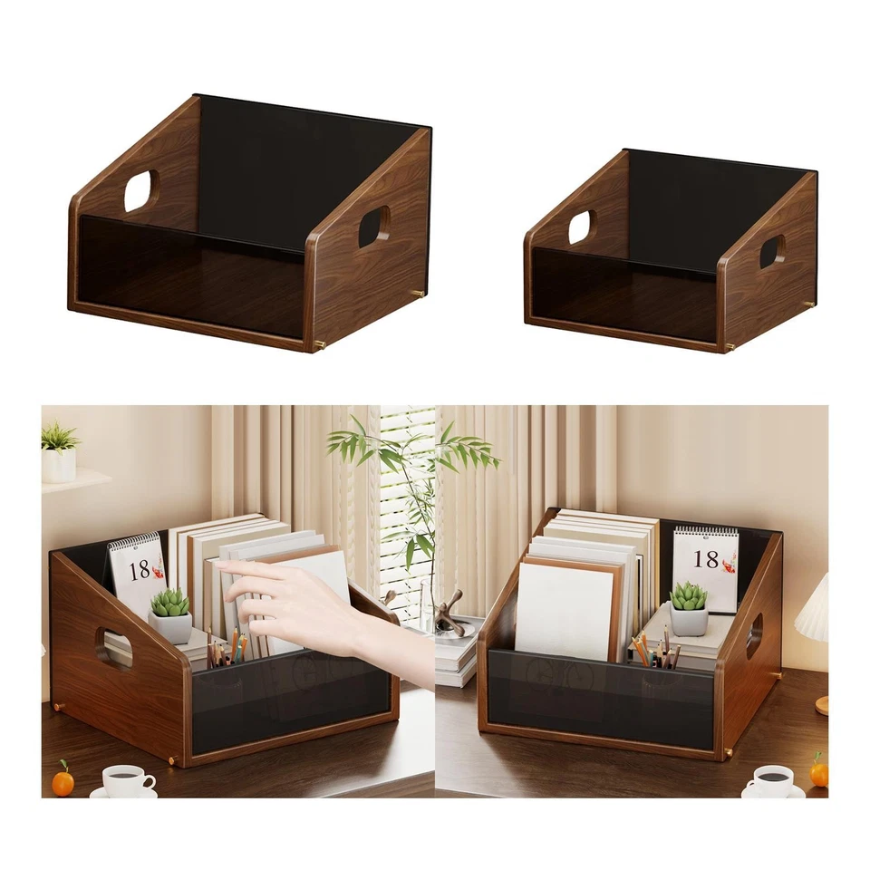 Boîte de rangement décorative pour disques vinyles, présentoir pour - Photo 1/1
