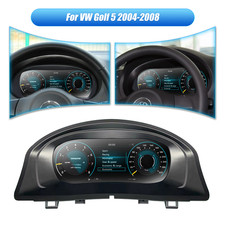 12.3IN Kombiinstrument Tacho Tachometer Cluster For Volkswagen Golf 5 2004-2008