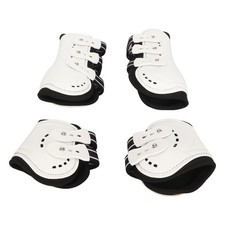 Guêtres De Tendon Antérieur Pour Cheval Réglables Respirantes Ouvertes Sur ]