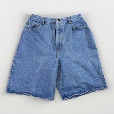 VTG Hunt Club High Waist Denim Shorts Size 12 90s Bermuda Jean Shorts Jorts USA