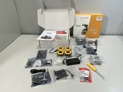 Hiwonder TurboPi ROS2 Robot w Omnidirectional Mecanum Wheels AI Vision/Tracking