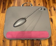 Lap Desk w/ Built-In LED Light, Carry Handle,...