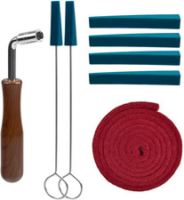 Piano Tuning Kit, Professional Piano Tuner Kit Including Tuning Wrench Hammer,