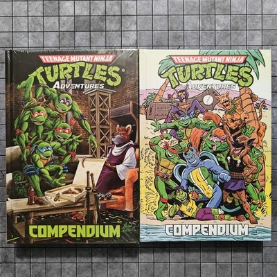 Teenage Mutant Ninja Turtles Adventures Vol. 1-2 Hardcover Compendium Set SEALED