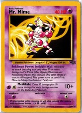 Pokemon Card - Mr. Mime Jungle 22/64 1999 Rare Unlimited Heavily Played on eBay