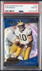 2000 QUANTUM LEAF #343 TOM BRADY ROOKIE RC PSA 8