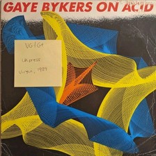 Gaye Bikers On Acid Vinyl Record LP VG/G+ VSA1165 1989