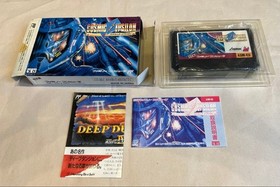 Cosmic Epsilon Nintendo Famicom Asmik 1989 Cartridge w/ Box Manual ASM-EO