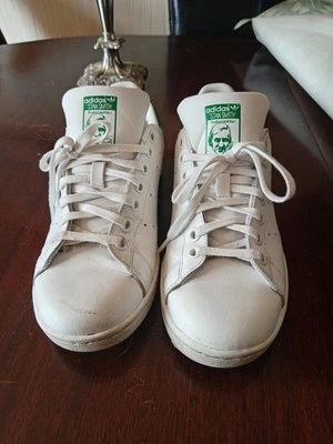 Adidas Stan Smith White Green W 5.5 Authentic
