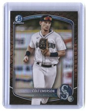 Colt Emerson 2025 Bowman Chrome Prospects Reptilian Refractor