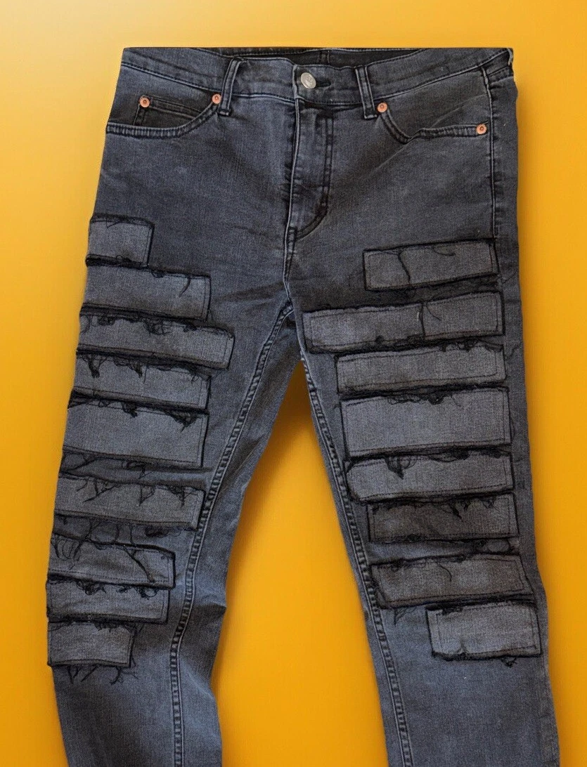 Jeans CHEAP MONDAY Pour Femme - Taille W30/L32 (FR40) - Skinny Bleu - Occasion Très Bon état