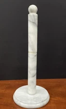 Solid Marble Vtg Paper Towel Holder