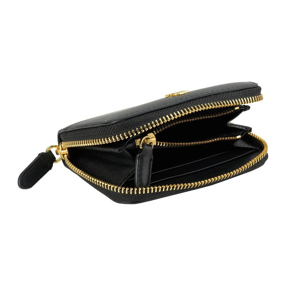 CARTERA LAUREN RALPH LAUREN PEQUEÑA CREMALLERA ALREDEDOR 432876729 003 NEGRA Foto 4 de 4