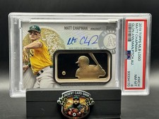Matt Chapman 2019 Topps Mlb Logo Golden Anniversary 1/10 PSA 8 Athletics POP 1