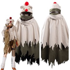 FF VII Remake Yuffie Kisaragi Moogle Cape Cosplay Costume Cloak Unisex