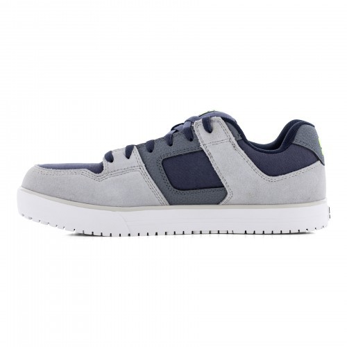 Chaussures de sécurité légères pour artisans PURE WORK S1PS, look baskets bleu gris - 4