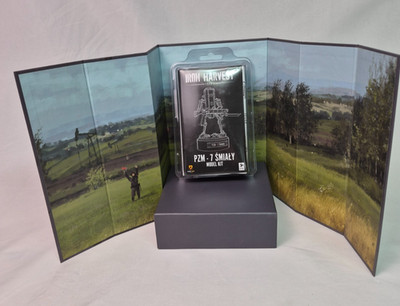 IRON HARVEST 1920+ PZM - 7 ŚMIALY Model Kit King Art Deep Silver SEALED! RARE!