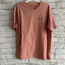 CAMISETA PATAGONIA SAVE OUR HOME PLANET SALMON HOMBRE XL MANGA CORTA USADA