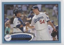 2012 Topps Wal-Mart Blue Border Javy Guerra #88 0h3