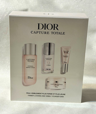 Dior Capture Totale Firming Skin Care Set Lotion Serum Eye Serum Cream 1.7oz