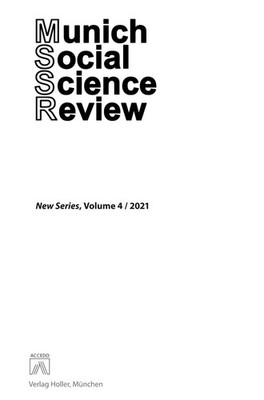 Manfred J. Holler | Munich Social Science Review (MSSR), Volume 4 | Taschenbuch